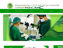 Tablet Screenshot of dasmarinascitymedicalcenter.com